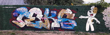 Graffiti Wall - Photo by Tekstyl - TEKS, REKSIO, TEXS (2019)