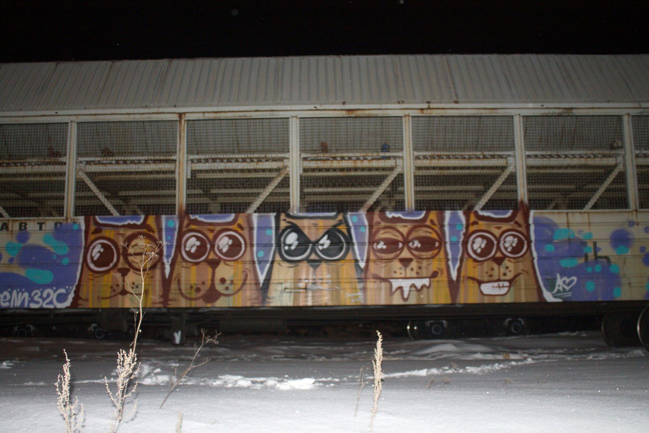 Graffiti in Екатеринбург - Photo by Teli (2016)