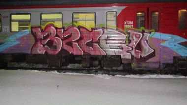 Graffiti Train - Photo by Teli (2016)