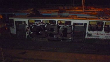 Graffiti Train - Photo by Teli