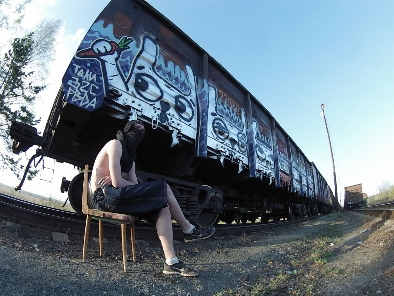 Graffiti Train - Photo by Teli (2014)