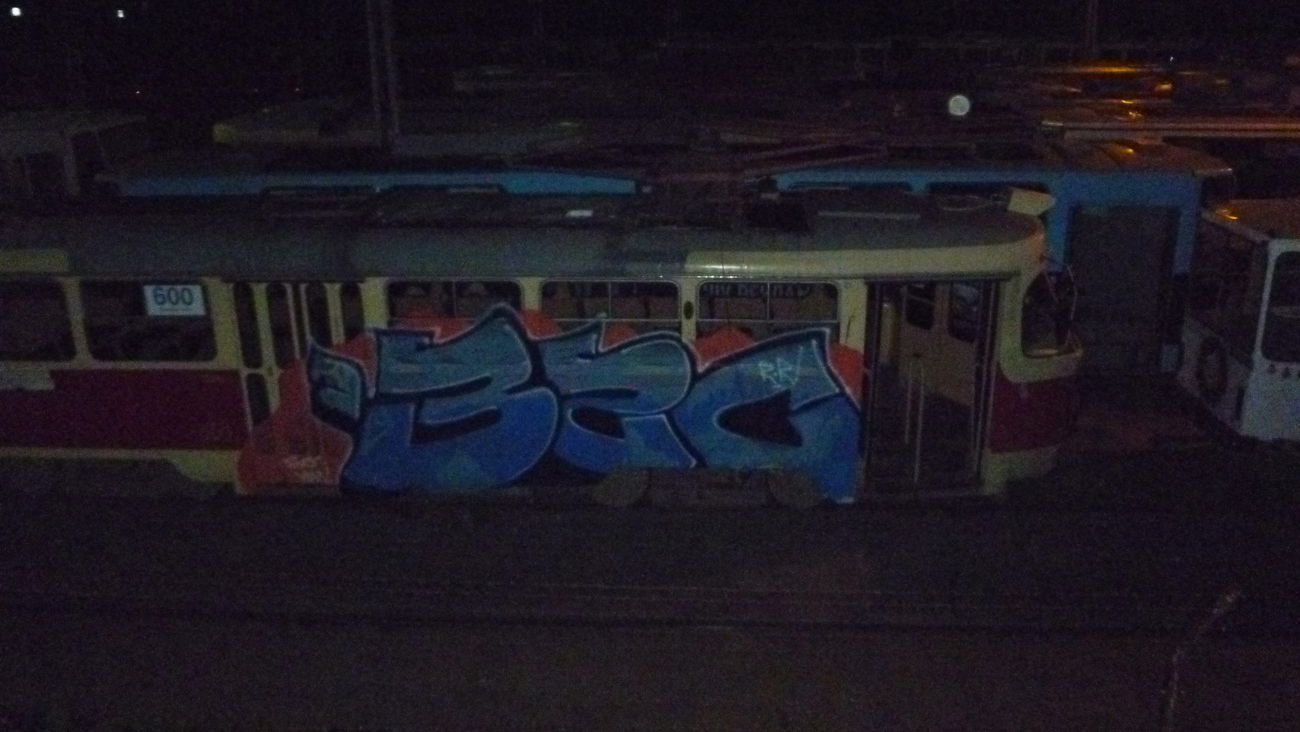 Graffiti Train - Photo by Teli