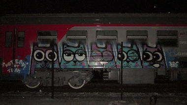 Graffiti Train - Photo by Teli (2015)