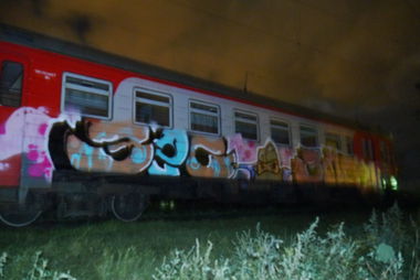 Graffiti Train - Photo by Teli (2015)