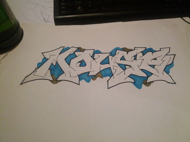 Graffiti Sketch - Photo by Tequila - Mouse