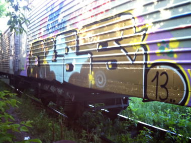 Graffiti Train - Photo by TerpOlbs