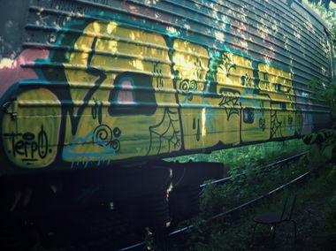 Graffiti Train - Photo by TerpOlbs