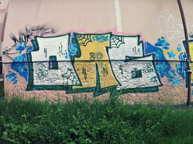 Graffiti Bombing - Photo by TerpOlbs