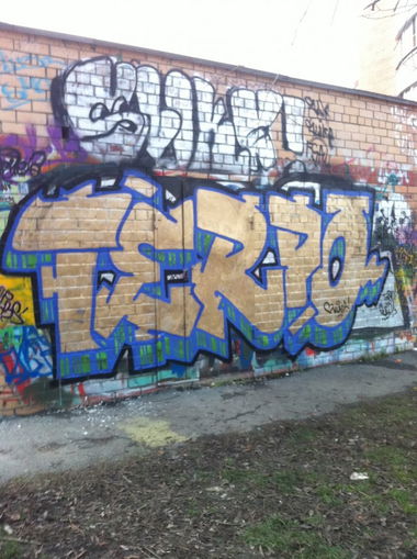 Graffiti Bombing - Photo by TerpOlbs