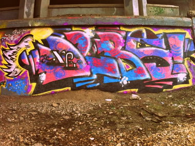 Graffiti Wall - Photo by TerpOlbs