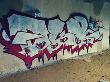 Graffiti Bombing - Photo by TerpOlbs