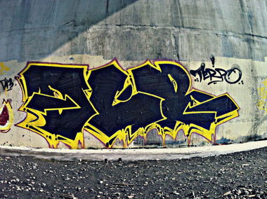 Graffiti Bombing - Photo by TerpOlbs