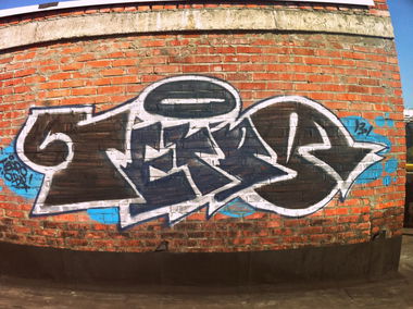 Graffiti Bombing - Photo by TerpOlbs