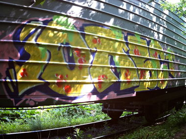 Graffiti Train - Photo by TerpOlbs