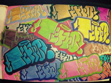 Graffiti Sketch - Photo by TerpOlbs