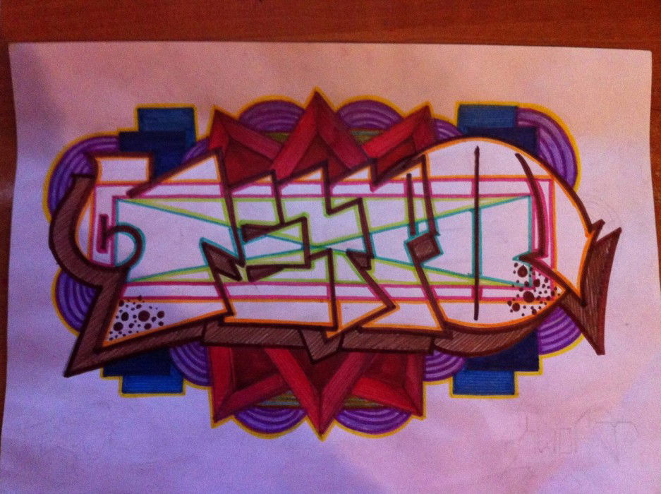 Graffiti Sketch - Photo by TerpOlbs