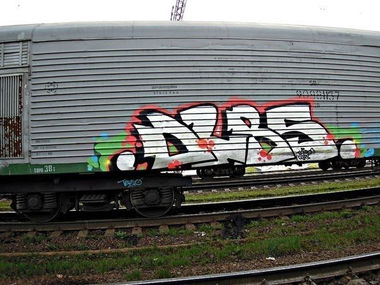Graffiti Train - Photo by TerpOlbs - Terpo, Olbs, olb