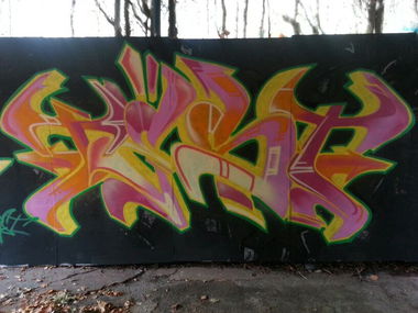 Graffiti Wall - Photo by TestOne - Test, CUP