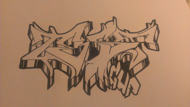 Graffiti Sketch - Photo by TestOne