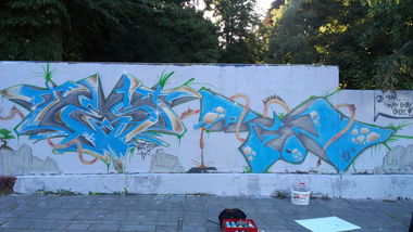 Graffiti Wall - Photo by TestOne - Test, Peon, Cup (2012)