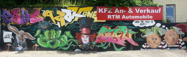 Graffiti Wall - Photo by TestOne - Pane, Azok, Test