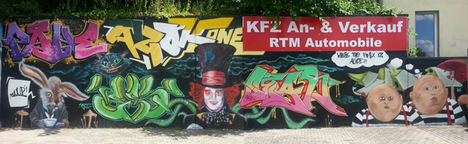 Graffiti Wall - Photo by TestOne - Pane, Azok, Test