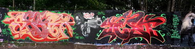 Graffiti Wall - Photo by TestOne - Sear, Test, CUP (2013)