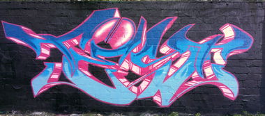 Graffiti Wall - Photo by TestOne - Test, CUP