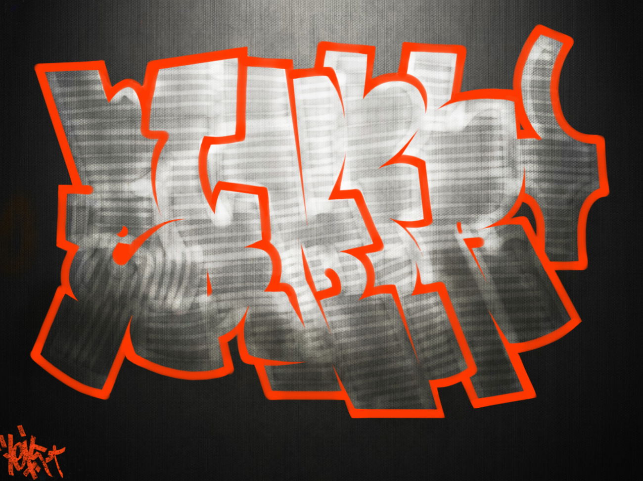 Graffiti Sketch - Photo by TestroN (2020)