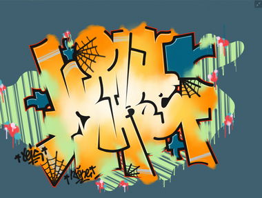 Graffiti Sketch - Photo by TestroN (2020)