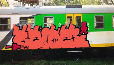 Graffiti Train - Photo by TestroN (2020)