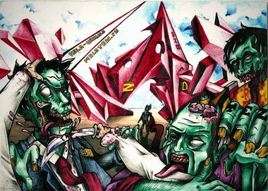 Graffiti Sketch - Photo by Tezo