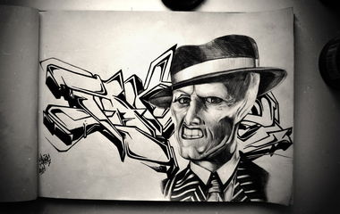 Graffiti Sketch - Photo by Tezo