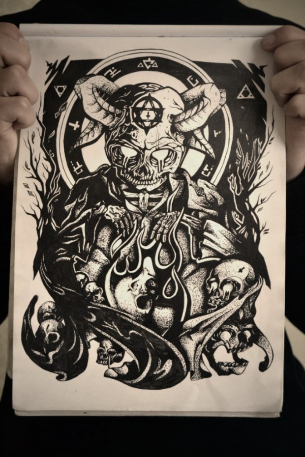 Graffiti Sketch - Photo by Tezo