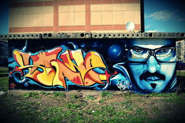 Graffiti Wall - Photo by Tezo