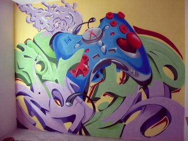 Graffiti Wall - Photo by Tezo