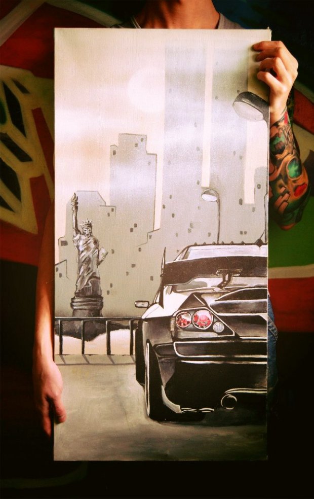 Graffiti Artwork - Photo by Tezo