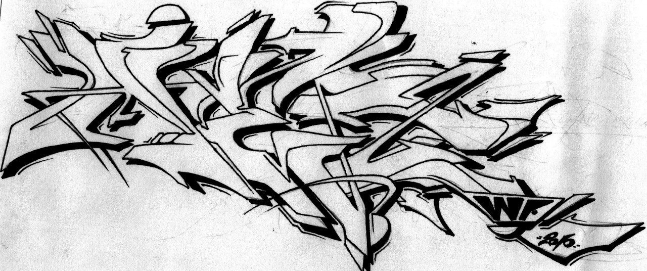 Graffiti Wall - Photo by Tezo