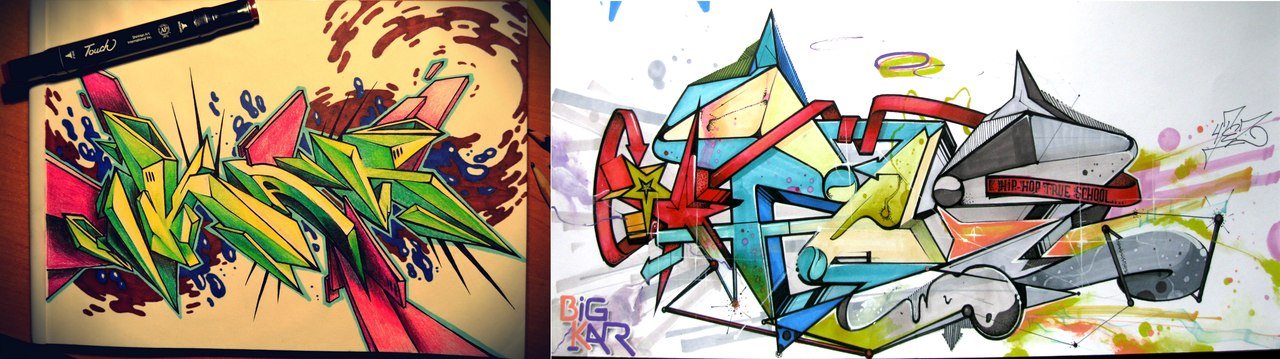 Graffiti Wall - Photo by Tezo