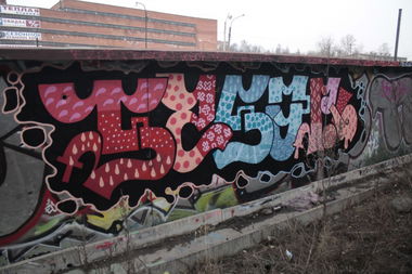 Graffiti Wall in Saint-P - Photo by Tezor (2013)