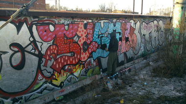 Graffiti Wall - Photo by Tezor (2013)