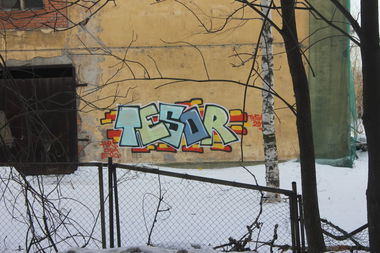 Graffiti Wall in Saint Petersburg - Photo by Tezor (2012)