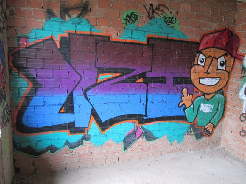 Graffiti Wall - Photo by ThaUzi