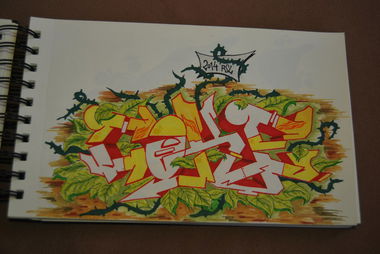 Graffiti Sketch - Photo by TheCokesOne