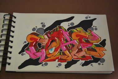 Graffiti Sketch - Photo by TheCokesOne