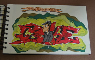 Graffiti Sketch - Photo by TheCokesOne - coke (2014)