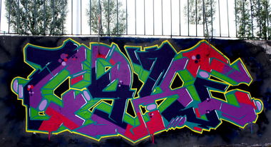 Graffiti Wall - Photo by TheCokesOne - .cake. (2013)