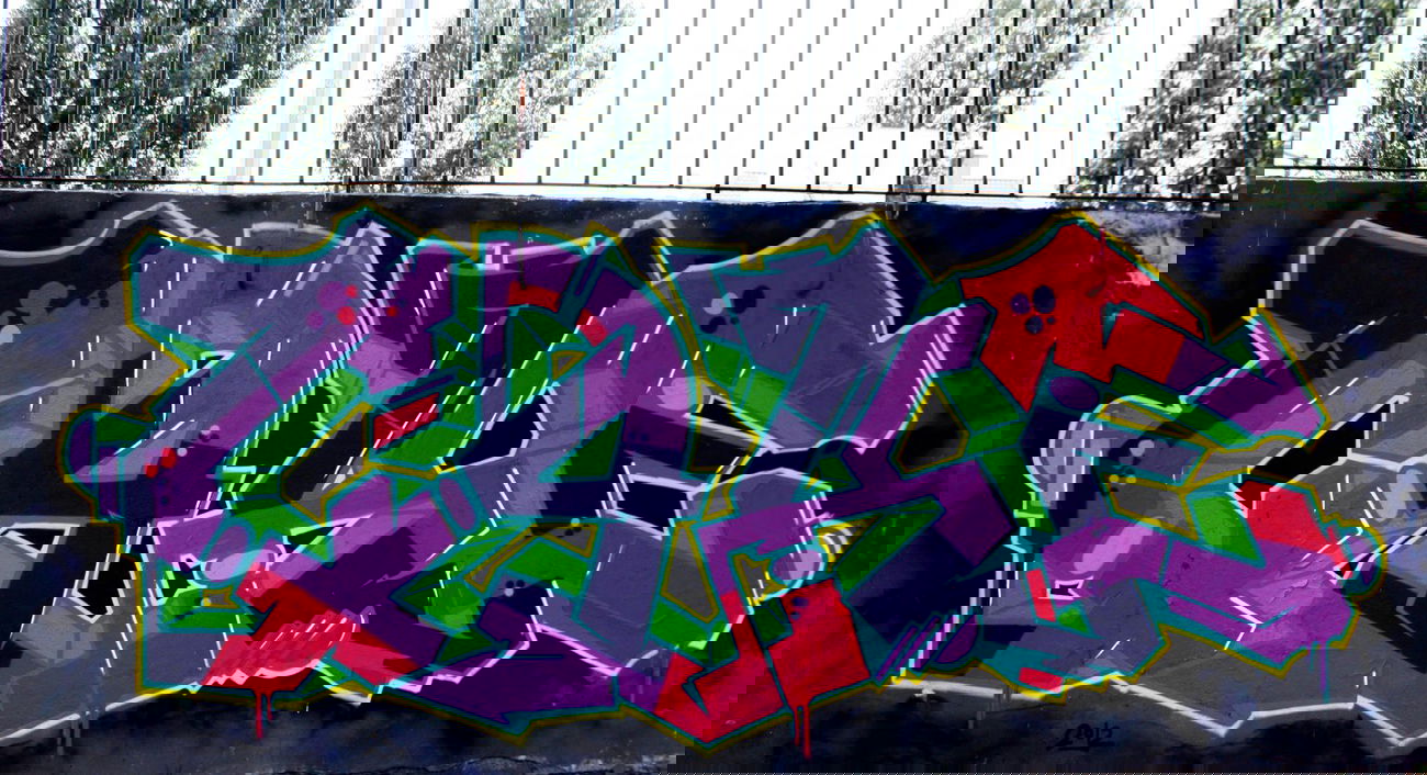 Graffiti Wall - Photo by TheCokesOne - .cake. (2013)