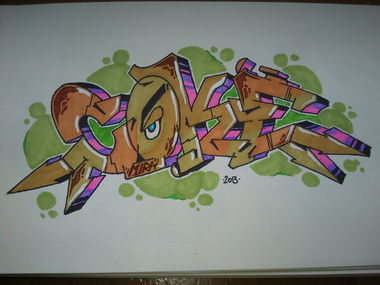 Graffiti Sketch - Photo by TheCokesOne