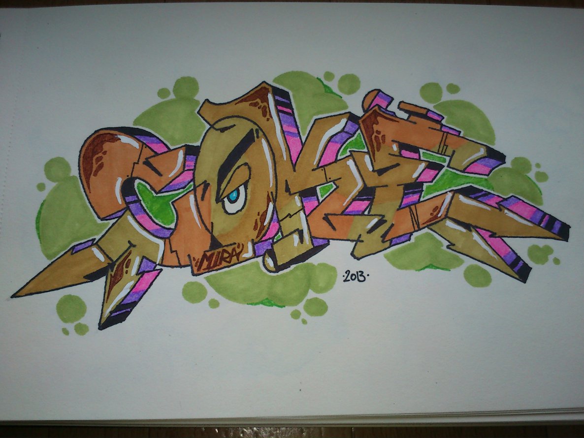 Graffiti Sketch - Photo by TheCokesOne